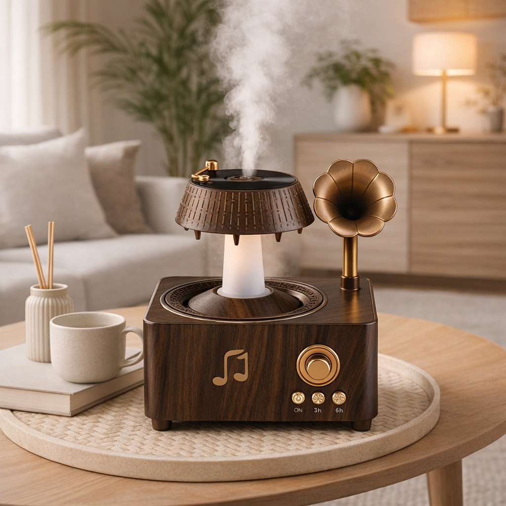 Retro Gramophone Humidifier