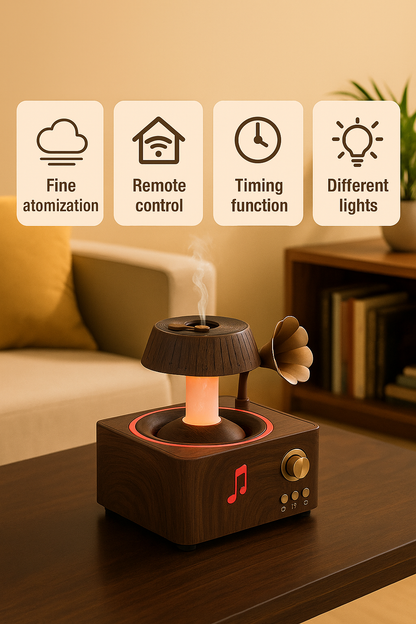 Retro Gramophone Humidifier